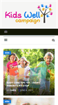 Mobile Screenshot of kidswellcampaign.org